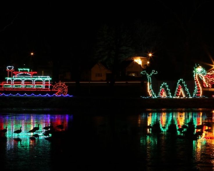 City Of Marion Parks And Recreation Department Walkway Of Lights